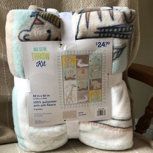 No Sew Baby Blanket Making Kit